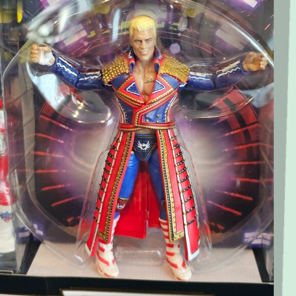 AEW Unrival Supreme Collection 1 Cody Rhodes Action Figure (Limited Edition) - Picture 6 of 11